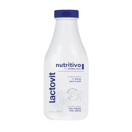 Lactovit Gel Hidratante Nutritivo 500 Jabón Líquido Corporal Hombre Mujer Contiene Activos 100 Naturales Leche Aroma Suave