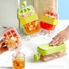 Roczential 500/800ML Cool Summer Ice Bottle Cup with Straw 2