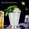 Silvery Mint Mojito Cup Stainless Steel Cocktail Mug Mixed Drinks