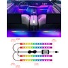 YM E-Bright RGB LED Strip Lights for Car App Control