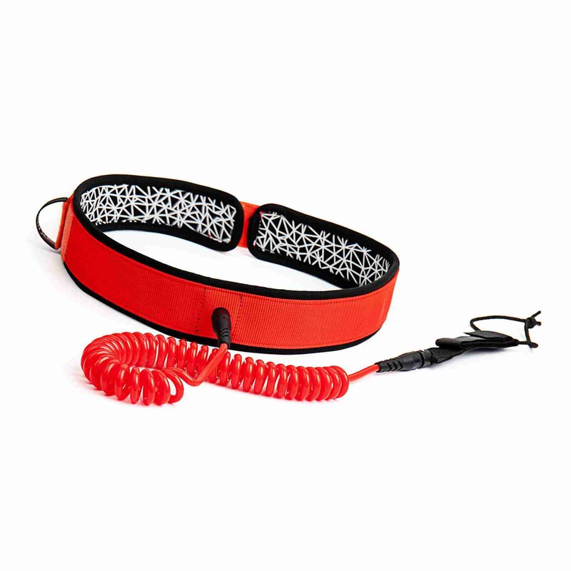 Surfboard Waist Leash 7mm Thick 10ft Coiled Surf Board Leash