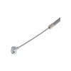 MOTOFLEX Front brake cable, grey, flat handlebar, MZ TS 125,