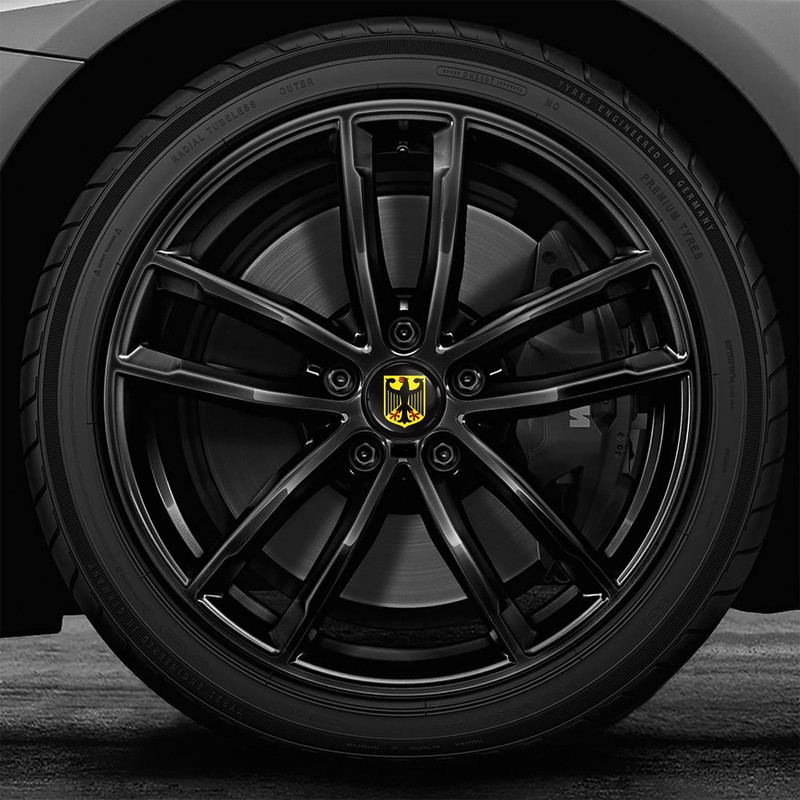 SkinoEu Set of 4 x 60 mm Sticker for Hub