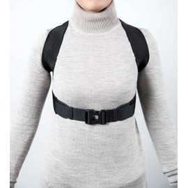 Skin Sensation Supporter Posture Back Black