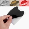 Universal 3D Carbon Fiber Stickers Car Door Handle Paint Scratch