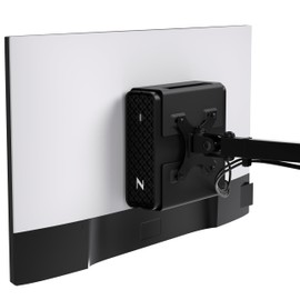 HumanCentric Dual VESA Sleeve Compatible with HP Z2 G9 Mini PC, VESA Mount Between a Monitor Arm and a Monitor, Under Desk or on a Wall, Z2 G9 Mini PC Mount Bracket