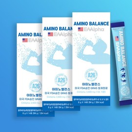 아미노밸런스 EAAlpha x3통 이에이알파 아미노산 단백질 보충제 다이어트 Amino Balance EAAlpha x3 Cans EA Alpha Amino Acid Protein Supplement Diet