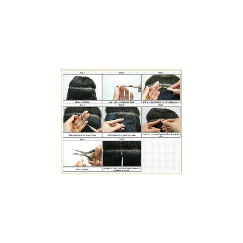 Attach Remover Pliers Clamp Tool for Micro Ring Link Tube