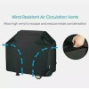 Unicook Grill Cover 55 Inch Outdoor Heavy Duty Waterproof Gas