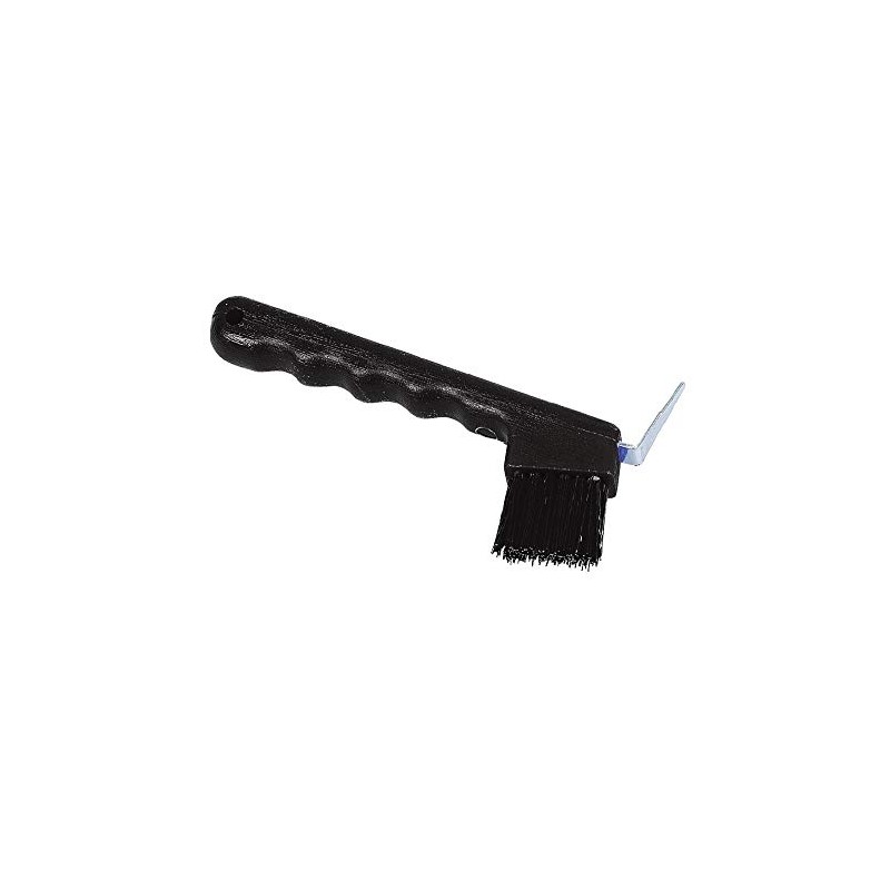 Kerbl Hoof Pick with Brush Black