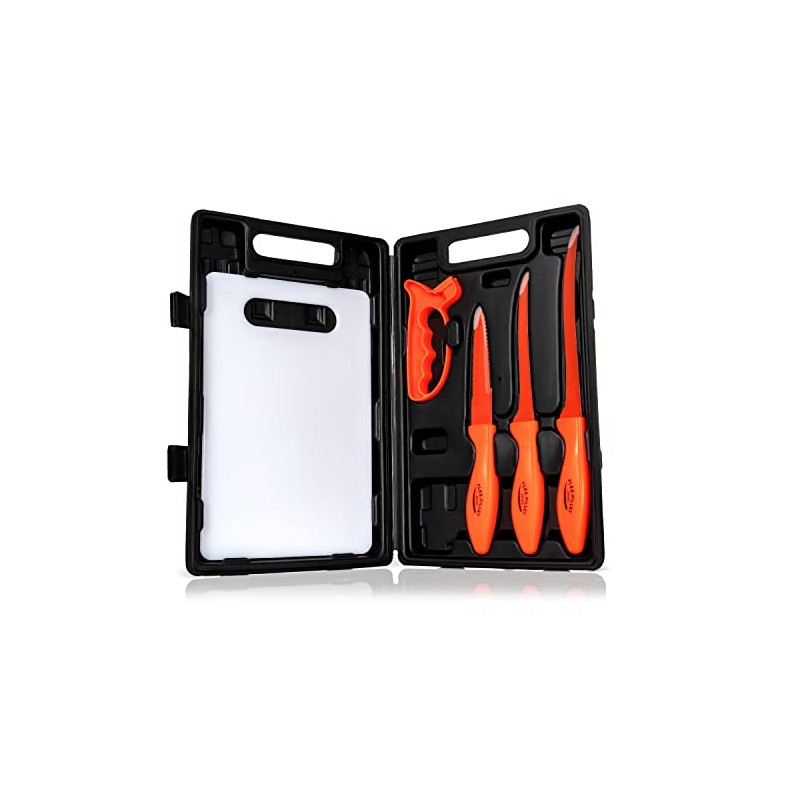 Buffalo Tools FSKF5: Fishing Fillet Knife Set 5 Piece Set