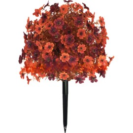 "Artificial Flowers for Indoor & Outdoor Garden Decoration – Faux Daisy with Eucalyptus Leaves, Greenery Plants for Porch, Patio & Home"