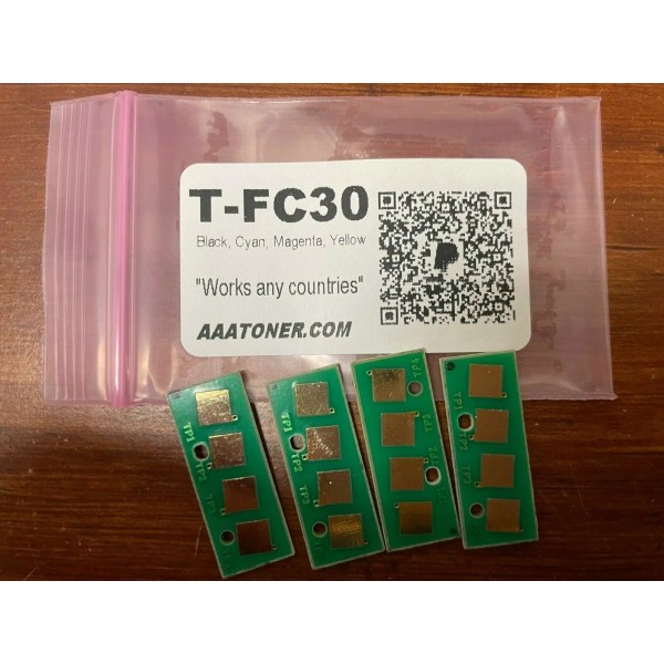 For Toshiba 4 Toner Chip T-FC30 TFC30 for Toshiba e-Studio