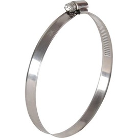 TRUSCO TE13-100 Hose Band, All Stainless Steel, Scratch Resistant Type (Pack of 10)