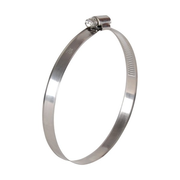 TRUSCO TE13-100 Hose Band, All Stainless Steel, Scratch Resistant Type