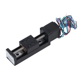 50mm Linear Stage Actuator with Square Linear Slide Rail and Ballscrew Motorized XYZ Linear Stage Table CNC Linear Motion Rail Guide 28 Stepper Motor for CNC Actuator DIY Router
