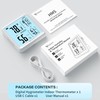 DOQAUS Digital Hygrometer Indoor Thermometer for Home, Room Thermometer with