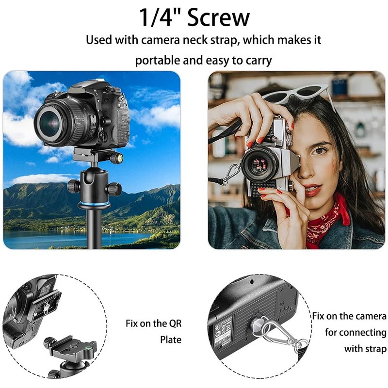 Tripod Screw, Thread 1/4 Inch Tripod Screw, Camera Tripod Quick