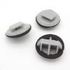 VVO Fasteners- Grey Plastic Side Skirt, Sill Moulding Cover Trim