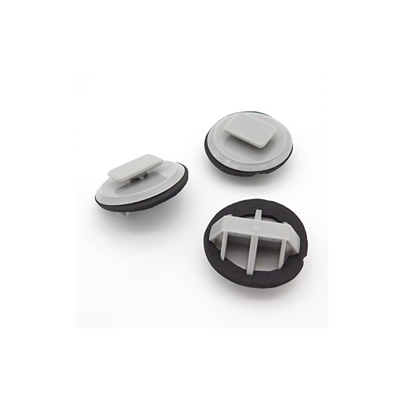 VVO Fasteners- Grey Plastic Side Skirt, Sill Moulding Cover Trim