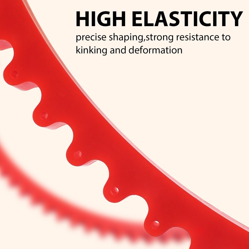 JCFANTS 39 inch Flexible Curve Template, Professional Woodworking Profiling Strip