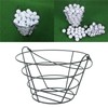 Golf Ball Storage Basket Metal Lightweight Large Capacity Basket Container