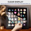 11x11 Enamel Pin Display Frame, Pin Collection Shadow Box, Desktop