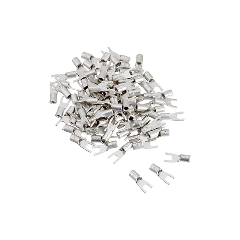 nitihu Bare Crimp Terminal Y Shape (100P) 1.25 Y2 X