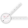 Ever Ready First Aid Plastic 8” Goniometer 360 Degree ISOM