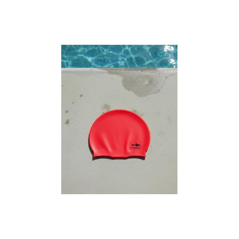 escualo Gorra para Natacion Unisex Adulto Modelo Gx60 (Silicon) Impermeable,