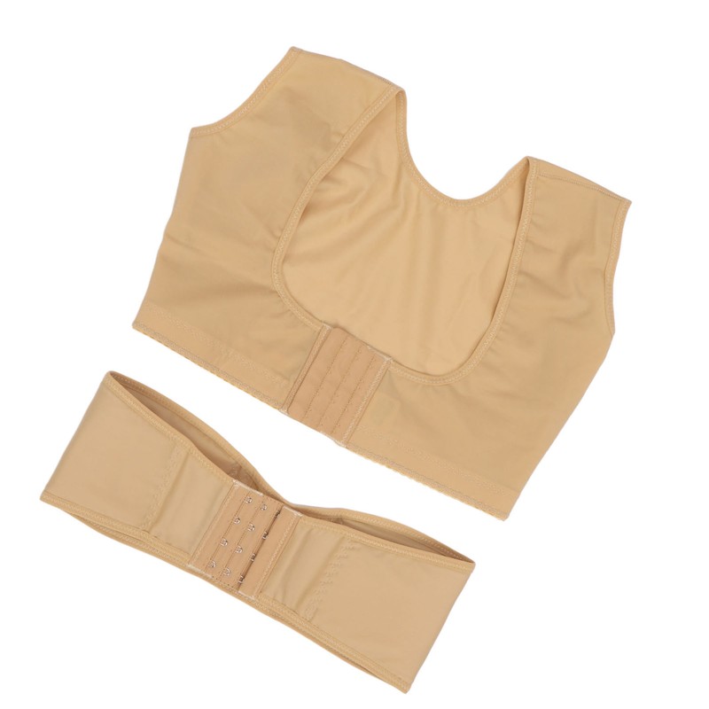 Post Surgery Breast Shaper Top Front Closure Elastic Breathable Posture