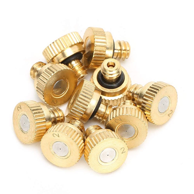 10Pcs 0.2mm Tap Water Low Pressure Atomizing Sprayer Nozzle Misting