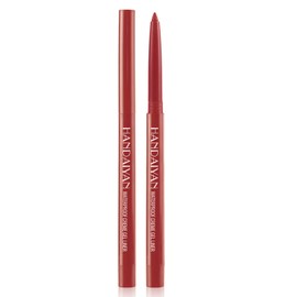 DekRion Eyeliner Pencil, Waterproof Eyeliner Long-lasting, Red-Shine Eyeliner, High-Pigmented Colorful Eyeliners Easy To Use Eyeliner Pen for Women