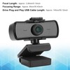 2K 2040x1080P High Definition Rotation Webcam with Microphone Computer PC