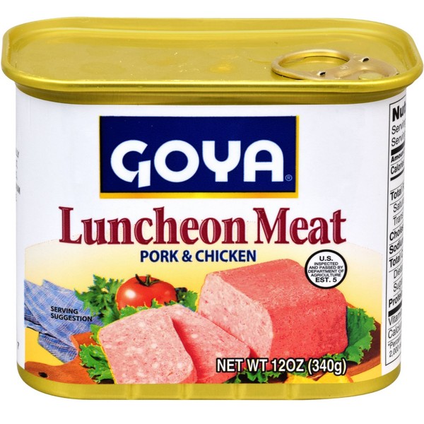 Goya Luncheon Meat Pork & Chicken 12 oz, pack of 1