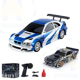 1/43 RC Car Mini Racing Cars 2.4G Radio Control Drift Car 4WD Off-road High-Speed Motor Vehicle Model Toys for Boys Mini Gifts - Color: 4301