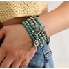 LAKIYOYO Turquoise Western Bracelets Vintage Stackable Western Cowgirl Bracelets Boho