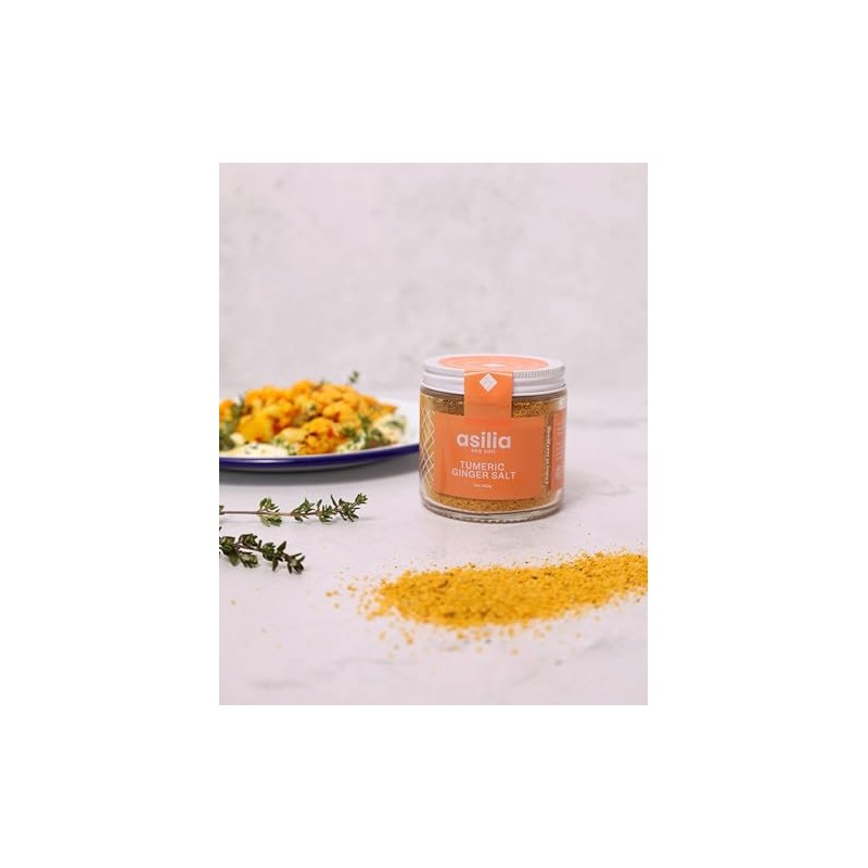 Asilia Salt's Turmeric Ginger Salt | Exotic Spice Mix for