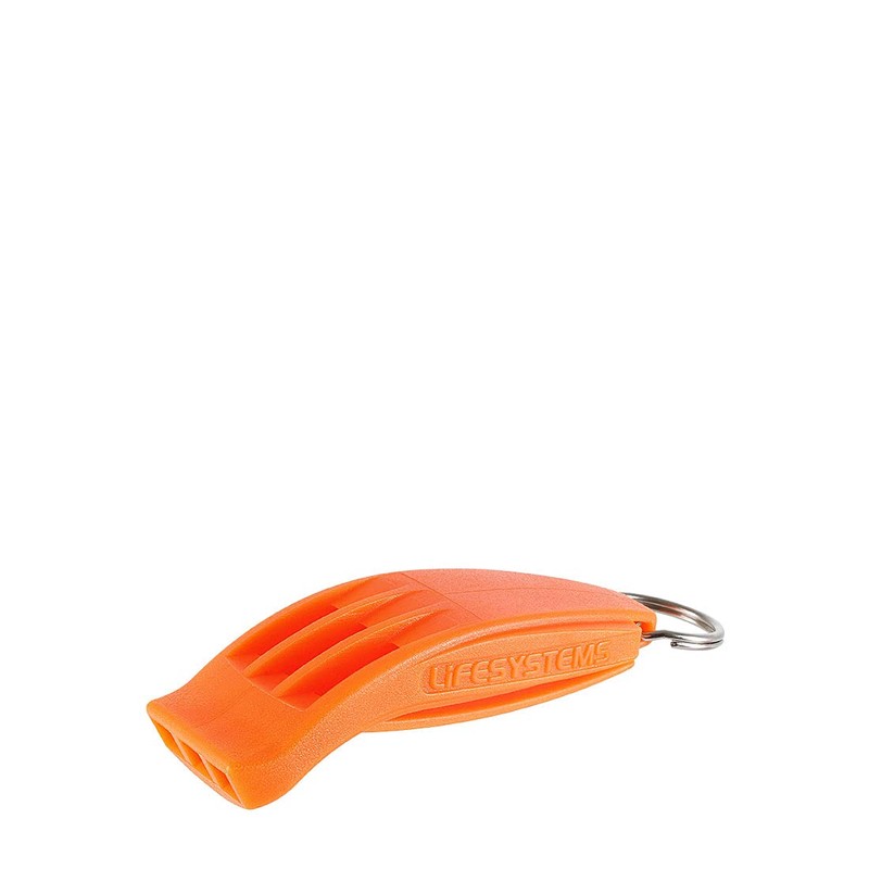 Lifesystems Sehr-laut Notfall Triple-Kammer Hurricane Pfeife mit Lanyard für den
