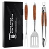 Heavy-Duty ​Panga-Panga​ BBQ Grilling Tools Set. Extra Thick Stainless Steel