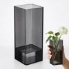 Acrylic Flower Vase, Unbreakable Square Flower Vase Plastic Vases Flowers