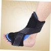FOMIYES Adjustable Foot Drop Brace Plantar Splint Memory Foam Aluminum