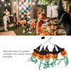 Pumpkin String Lights Clear Pattern Spooky Ambience Battery Powered LED