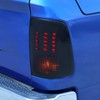 RT-TCZ Smoked Black Tail Light Lamp Cover Guard Trim Decoration