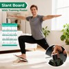 Slant Board for Calf Stretching, Wooden Slant Boards for Exercise,