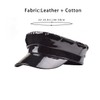 Foetest Cap Student Hat Leather Cap Baseball Cap Sun Hat