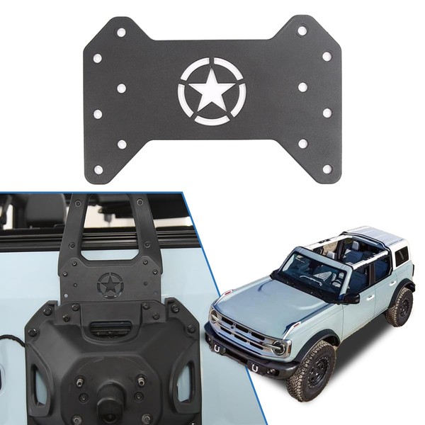 Liouedf Third/3rd Brake Light Extension Mounting Bracket for Bronco 2021