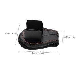 Kisangel Snooker Chalk Box Metal Pool Chalk Holder Easy to Clean Maintain for Billiards Supplies