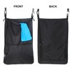Luxja Laundry Bag with Shoulder Straps, Large Laundry Bag Clothes