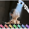 JINYOMFLY LED Shower Head with Colour Changing, LED Hand Shower,